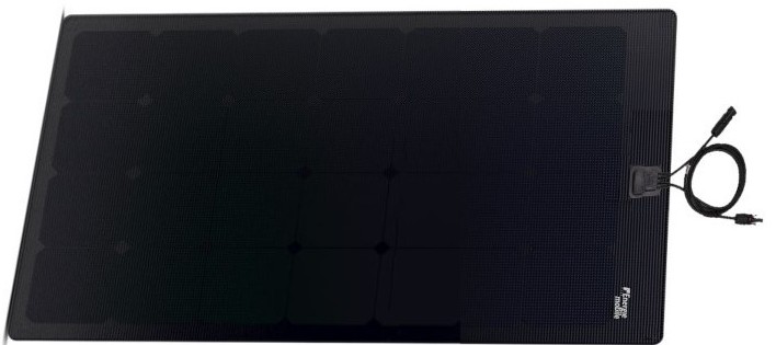 Exemple panneau solaire flexible a coller avec Sikaflex 554